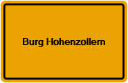 Grundbuchauszug Burg Hohenzollern